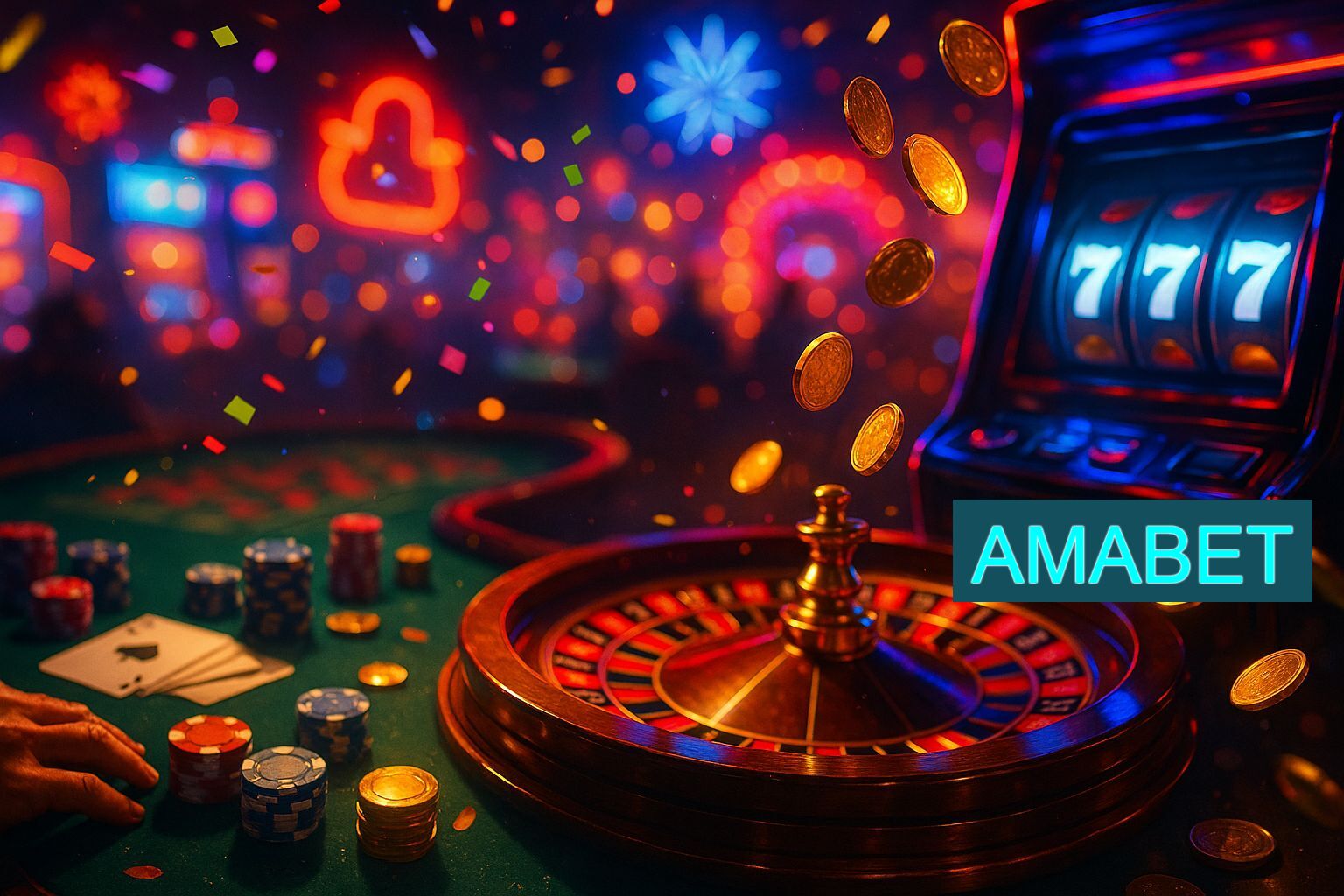 Jogos emocionantes no AMABET